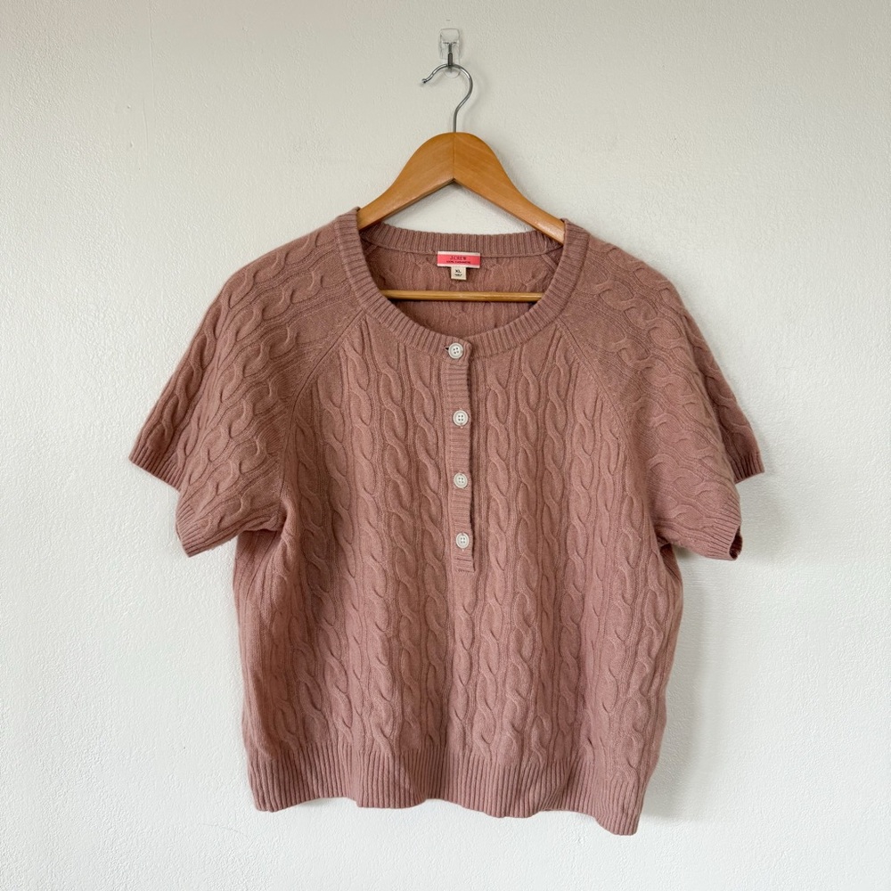 J Crew cashmere tee